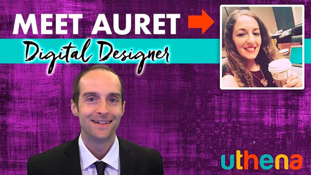 Meet Auret! Digital Graphic Designer for Jerry Banfield and Uthena.com