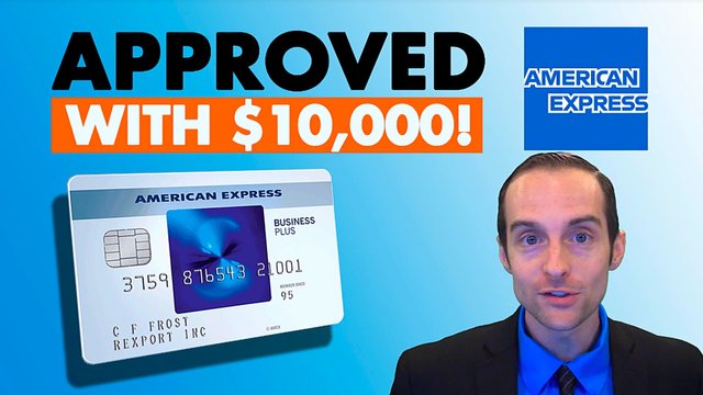 AMEX Blue Business Plus 0% Credit Card Application Approved with $10k Limit!