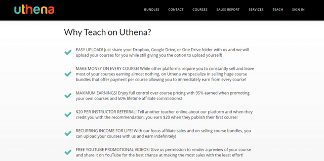 New Udemy and Skillshare Competitor, Uthena, Offers Instructors 50% Lifetime Affiliate Commissions