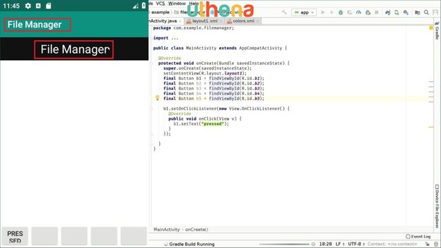Android File Manager App Creation