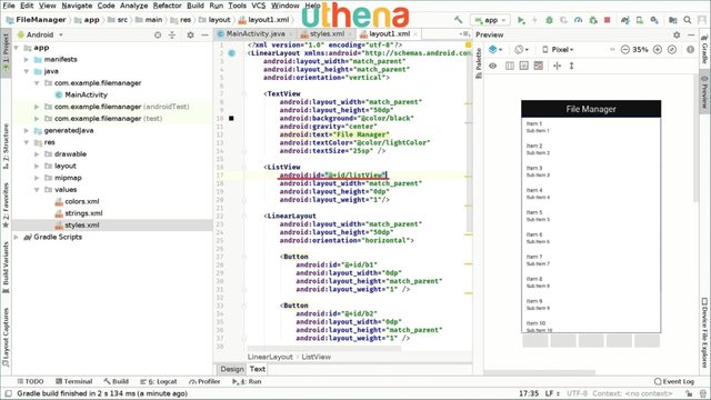 Android File Manager App Creation