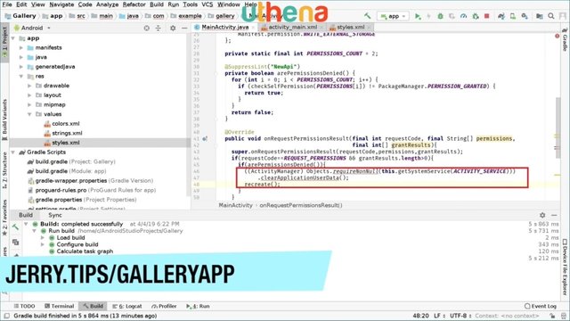 Build an Android Studio Gallery App