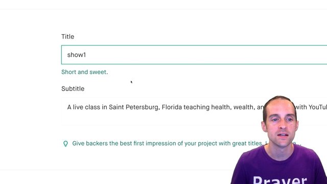 How to Set a Custom Kickstarter Project URL?