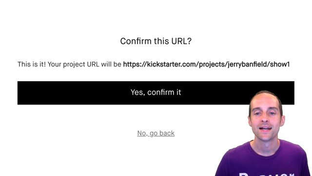 How to Set a Custom Kickstarter Project URL?