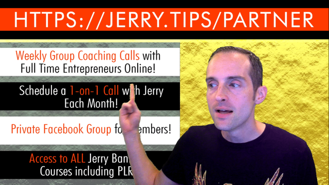 Join Jerry Banfield's Partner Program