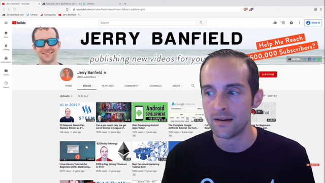 Subscribe Jerry Banfield's Youtube Channel