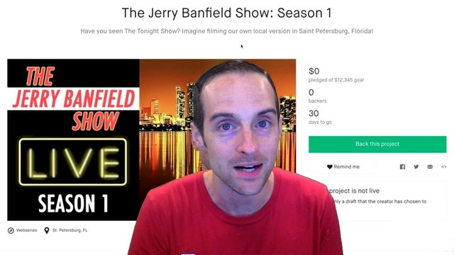 Help Launch The Jerry Banfield Show Live in Saint Petersburg Florida