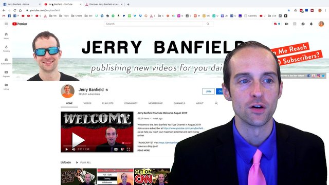 Jerry Banfield branded Youtube