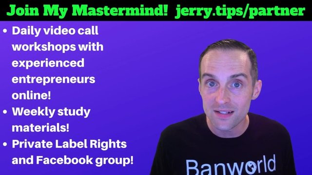 Join Jerry Banfield Mastermind