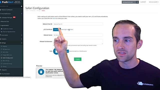 Safari Browser Push Notifications Setup with PushAlert in WordPress via Apple Developers!