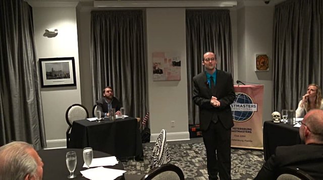 My Toastmasters Icebreaker Speech — Facing My Dark Side!