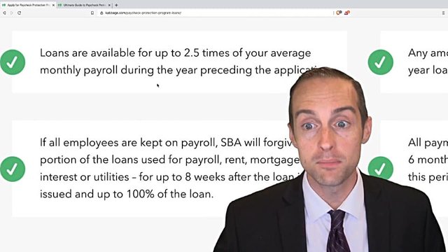 SBA Paycheck Protection Program Loan FAQ and Application Process with Kabbage — 2020 Stimulus Bill!