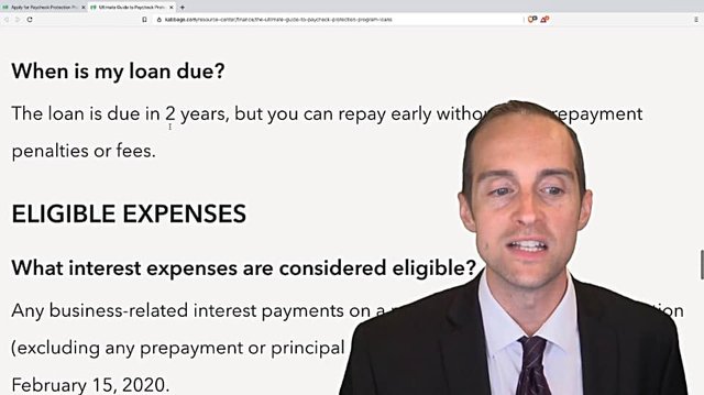 SBA Paycheck Protection Program Loan FAQ and Application Process with Kabbage — 2020 Stimulus Bill!