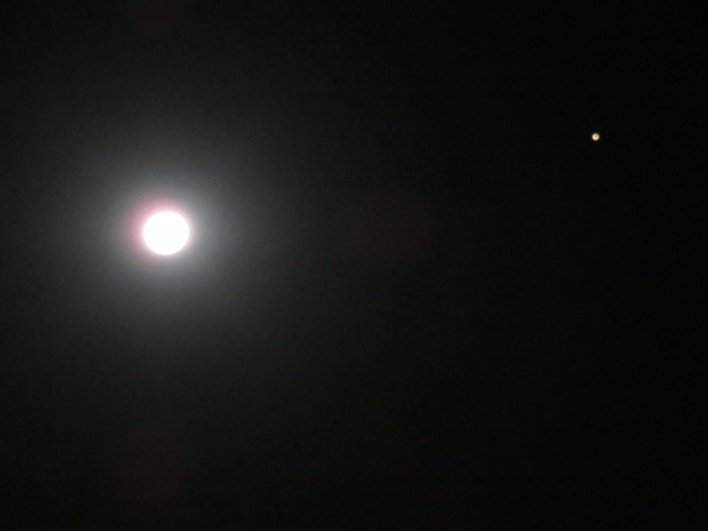 Mars, Moon 27-7-2018 Durban
