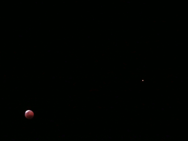 Mars, Moon 27-7-2018 Durban