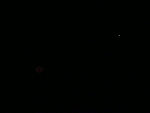 Mars, Moon 27-7-2018 Durban