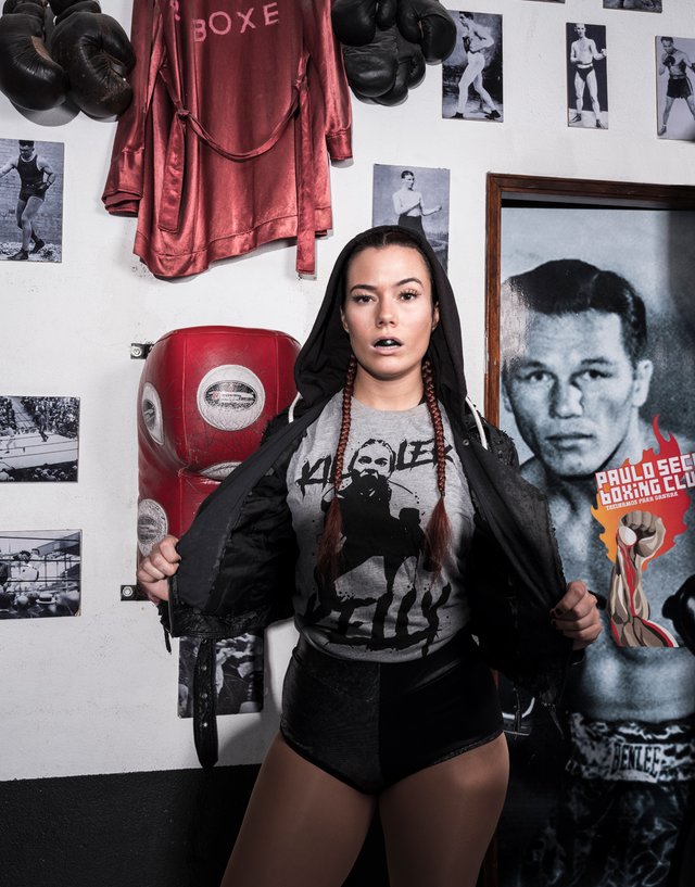 One of the first portraits I took of Killer Kelly