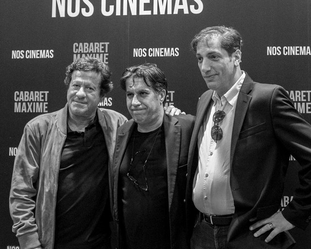 Joaquim Almeida also was at the premiere of Cabaret Maxime!