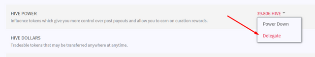 How to Delegate the Hive Power