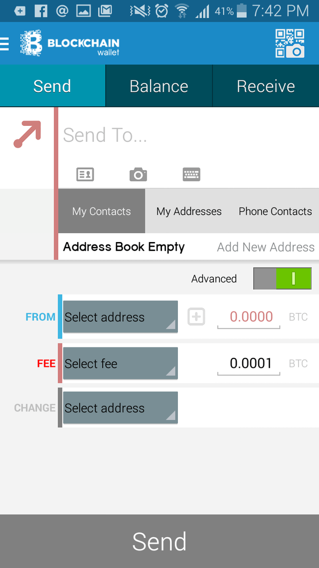 How To Use Your Mobile Bitcoin Wallet Form Blockchain Info Steemit - 