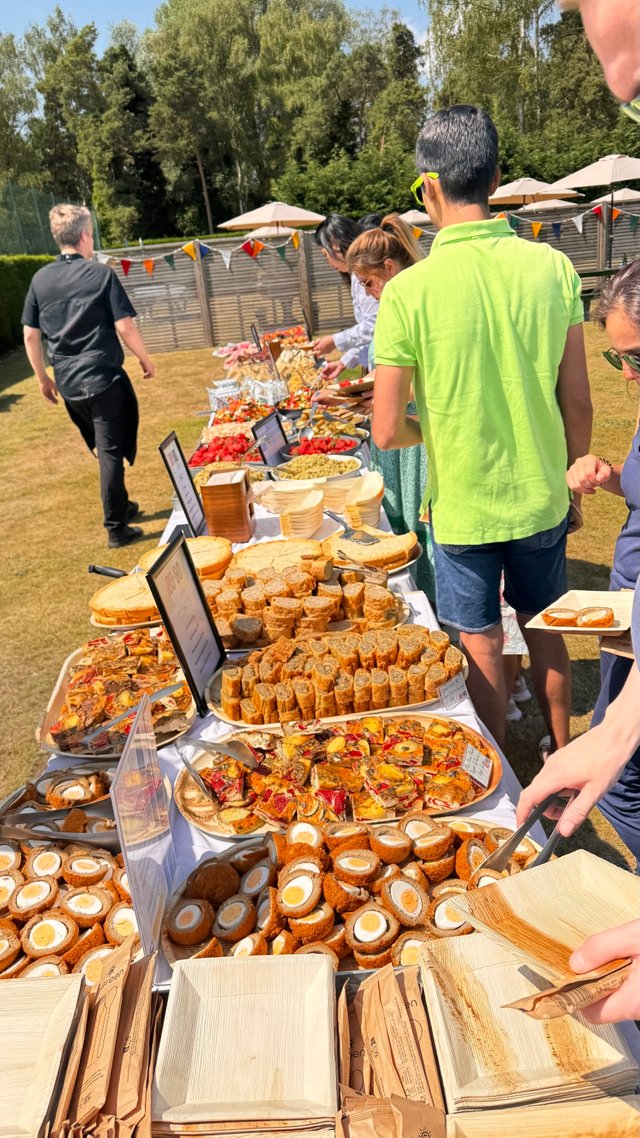 微软剑桥研究院Summer Party的午餐