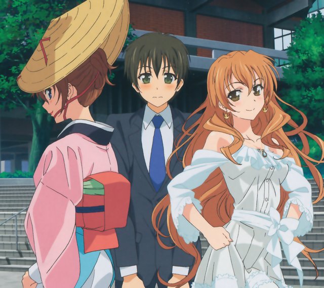 Golden Time: ANIME vs. MANGA  Scene 3: Meeting Linda and Banri's