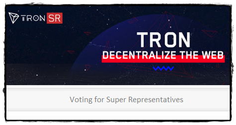 Tron SR Voting tutorial