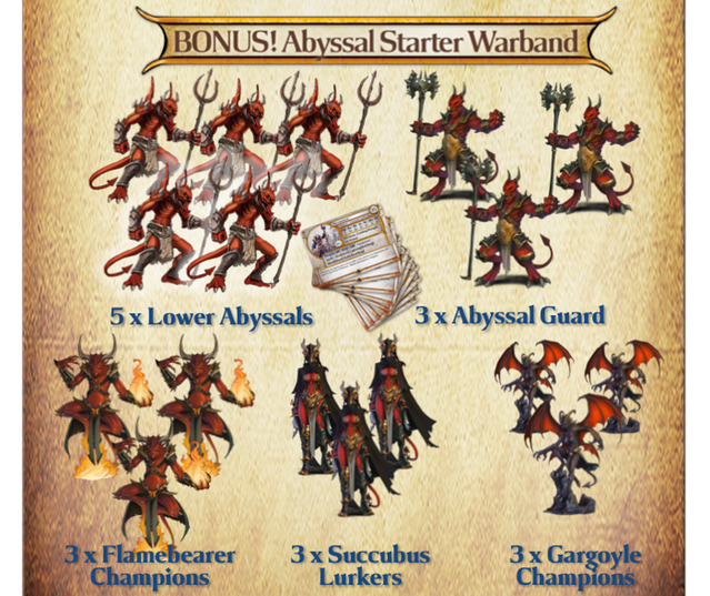 Abyssal warband bonus
