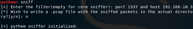 pythem sniffer