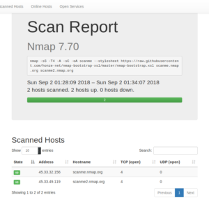 Nmap-xsl-bootstrap