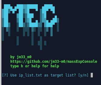 Massexploitconsole An Open Source Tool For Exploiting Known