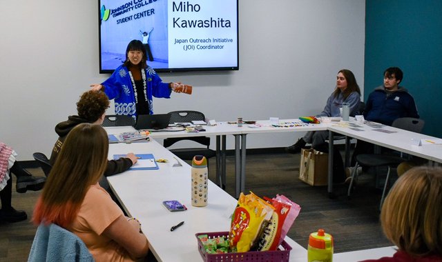 Students in a meeting