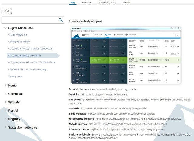 Kopalnia kryptowalut Minergate FAQ 3