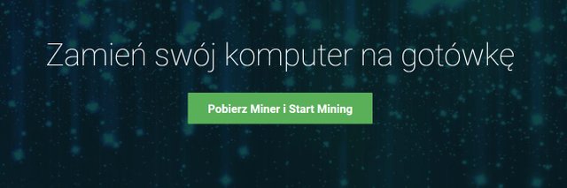 Kopalnia kryptowalut Minergate GPU miner