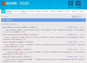 Beijing Municipal High People's Court Results on Fan Bingbing