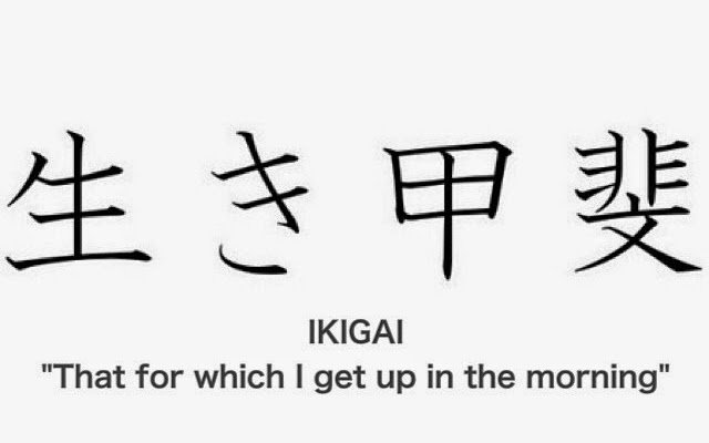 Ikigai Japanese Calligraphic Characters Meaning Reason, 50% OFF