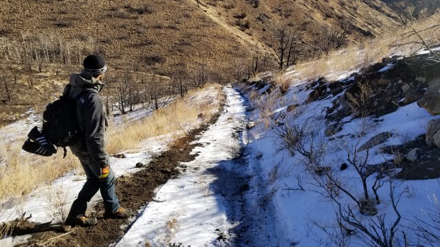 Image of hike out