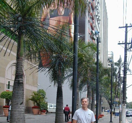 on the street in Sao Paolo