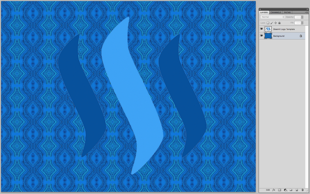 create a steemit themed magic eye image