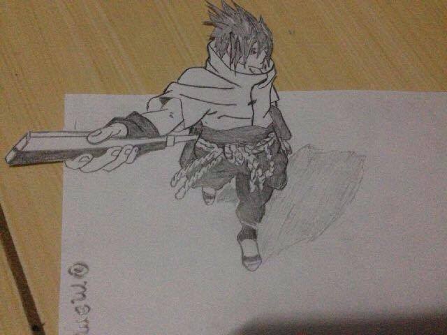 Drawing SASUKE UCHIHA 