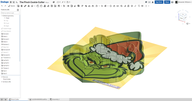 The Grinch in Onshape