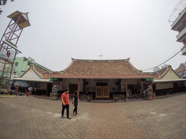 Gereja Katolik Santa Maria de Fatima.