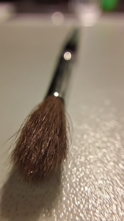 Found some of my aquarell brushes, so here's a macro of one. (140/365)