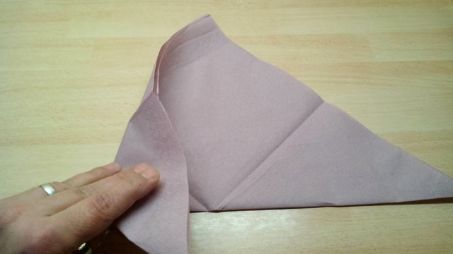 Einfaches Boot Servietten Deko Falten Photographed