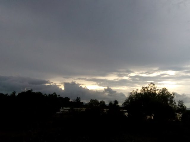 Black And White Sky Langit Hitam Dan Putih Steemit