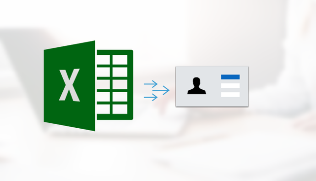 convert excel to vCard format