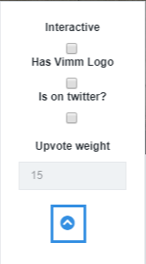 curator upvote weight no options selected for stream with lowpoints