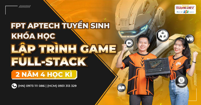 Học lập trình game ngay tại Aptech FPT