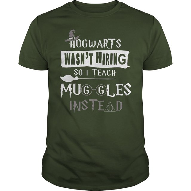 Teacher hogwarts wasn't hiring so i teach muggles instead shirt